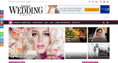 Desktop Screenshot of perfectweddingmagazine.com
