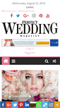 Mobile Screenshot of perfectweddingmagazine.com